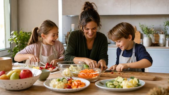 Organiser un atelier cuisine-jeu avec les enfants : recettes ludiques à tester