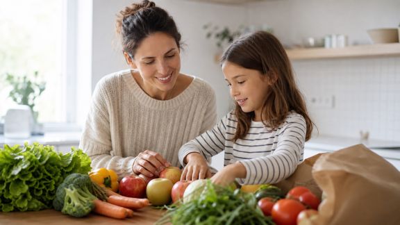 Impliquer les enfants dans la préparation des courses pour mieux manger ensemble