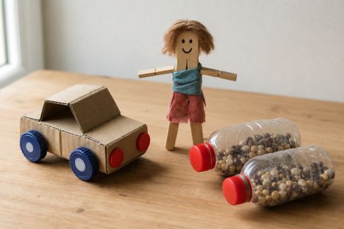 Comment utiliser des objets recyclés pour créer des jeux éco-responsables