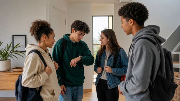 Quels repères instaurer pour gérer les sorties entre amis à l’adolescence