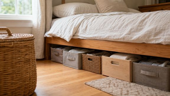 Optimiser les espaces de rangement sous les lits pour toute la famille