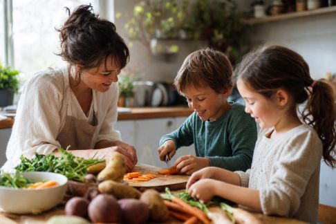 Cuisiner local et de saison avec les enfants : par où commencer