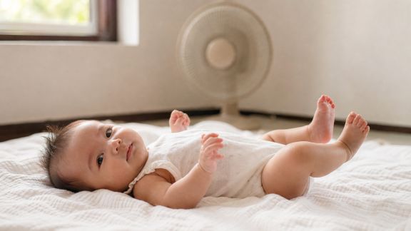 Garder bébé au frais pendant les fortes chaleurs : précautions et astuces