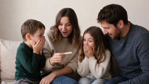 Comment annoncer une grande nouvelle familiale à ses enfants