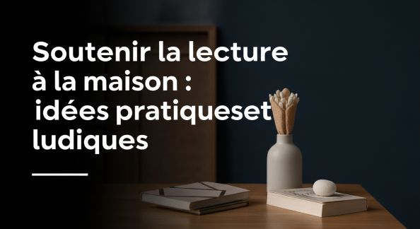 Soutenir la lecture à la maison : idées pratiques et ludiques